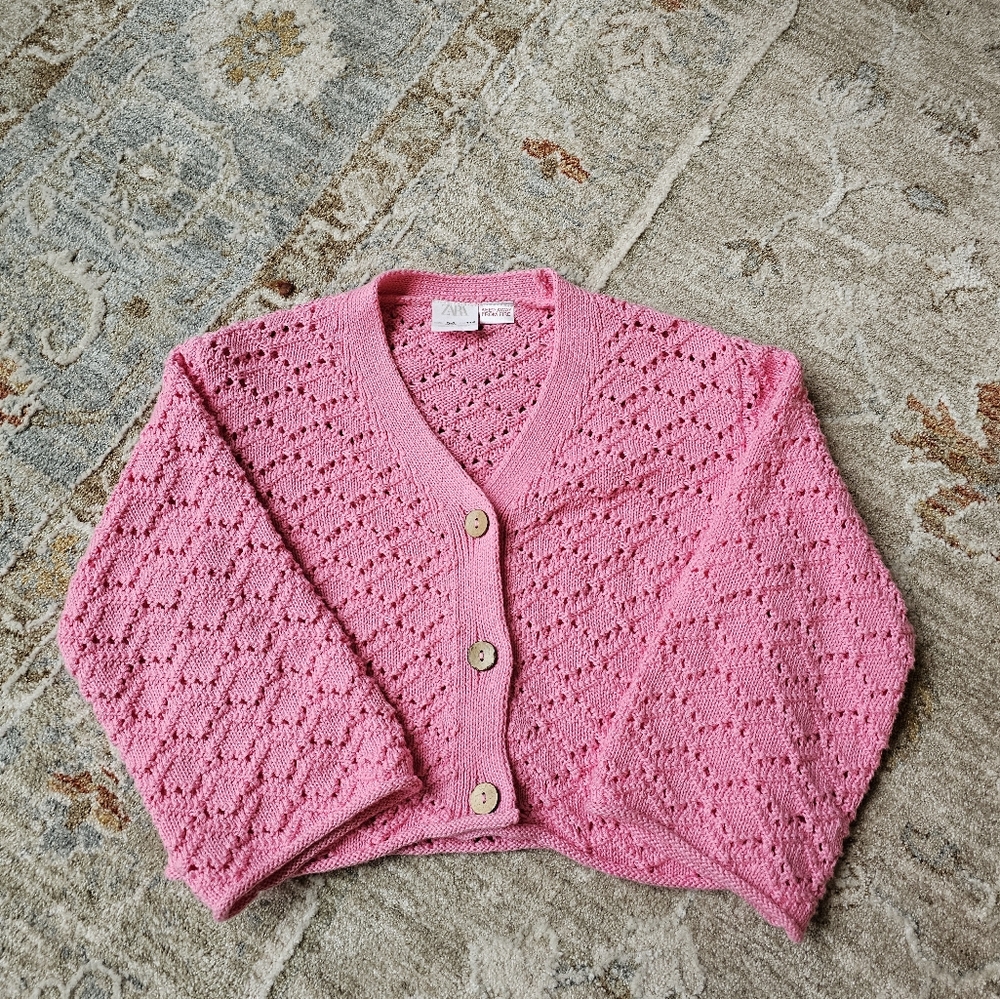 Zara girls cardigan
